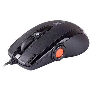 A4-Tech Game Laser Mouse XL-755BK-Black (3600dpi) (RTL) USB 10btn + Roll