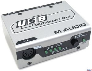 M-Audio MIDIsport 2x2 (RTL) USB, MIDI 2xIn/2xOut