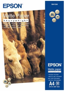 EPSON S041256 A4  Matte Paper Heavyweight (50 , 167 /2) 