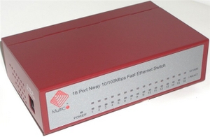 MultiCo EW-216T/A Fast E-net Switch 16-port (16UTP, 10/100Mbps)