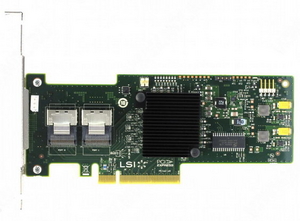 Controller LSI MegaRAID SAS 9240-8i LSI00200 (RTL) PCI-E x8, 8-port SAS/SATA RAID 0/1/5/10/50