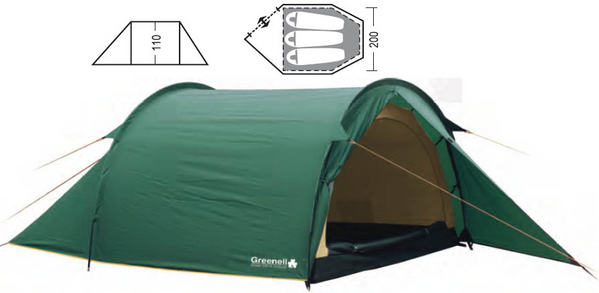 Палатка Greenell Слайго 3