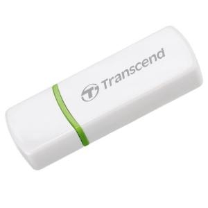 Transcend TS-RDP5W-White USB2.0 SDHC/SD/microSDHC/MMC/RS-MMC/MS M2 Card Reader/Writer