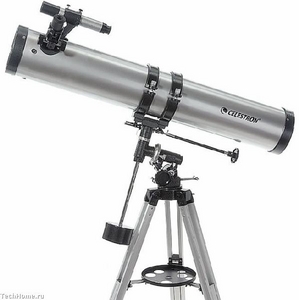 Телескоп-рефлектор Ньютона Celestron PowerSeeker 114EQ 21045 (114мм рефл., 900 мм, 1:8, 2 окул. 1.25