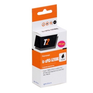  T2 IC-CPGI-520BK Black  Canon Pixma iP3600/4600/4700, MP540/550/560/620/630/640/980