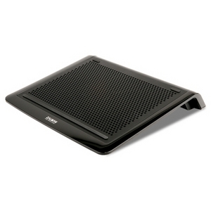 Zalman ZM-NC3000S-Black Ultra Quiet NoteBook Cooler (Speed contr, 17-23.5дБ, 620-720об/мин, USB питание, Al)
