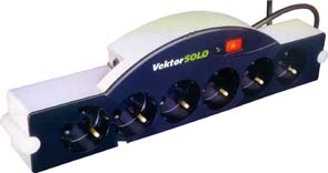 Сетевой фильтр Vektor SOLO 5м ( 6 розеток )