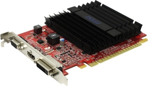 MSI 1Gb PCI-E DDR-3 MSI V212 R5 230 1GD3H (RTL) D-Sub+DVI+HDMI RADEON R5 230