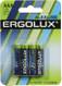 Ergolux LR03 BL-4 Size AAA, щелочной (alkaline) уп. 4 шт 