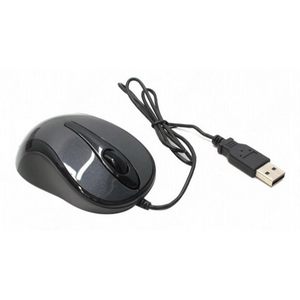 A4-Tech V-Track Mouse N-360-1 Glossy Grey (RTL) USB 3btn + Roll, 