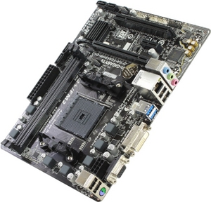 GigaByte GA-F2A68HM-DS2 rev1.0 (RTL) SocketFM2+ AMD A68H PCI-E Dsub+DVI GbLAN SATA RAID MicroATX 2DDR-III