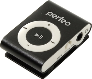 Perfeo VI-M001 Black (MP3 Player, MicroSDHC, USB2.0, Li-Ion)