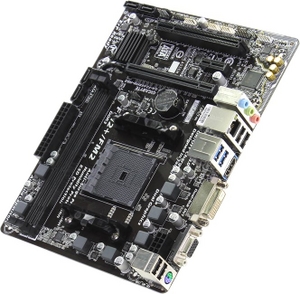 GIGABYTE GA-F2A68HM-HD2 rev1.1 (RTL) SocketFM2+ AMD A68H PCI-E Dsub+DVI+HDMI GbLAN SATA MicroATX 2DDR-III