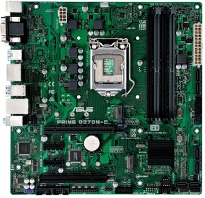 ASUS PRIME Q270M-C (RTL) LGA1151 Q270 PCI-E Dsub+DVI+HDMI+DP GbLAN SATA MicroATX 4DDR4