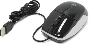 Defender Optical Mouse MS-940 Black (RTL) USB 3btn+Roll 52940 