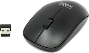 CBR Wireless Optical Mouse CM-410 Black (RTL) USB 3but+Roll, 