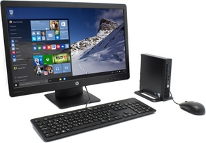 HP ProDesk 400 G2 Desktop Mini + P232 Monitor Y5P95EA#ACB i5 6500T / 4 / 500 / WiFi / BT / Win7Pro / 23