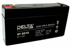 Delta DT 6012 (6V, 1.2Ah)   