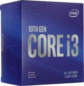  Intel CORE I3-10100F S1200 BOX 3.6G BX8070110100F S RH8U IN