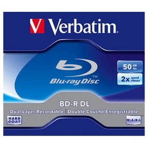 BD-R Disc Verbatim 50Gb 6x Dual Layer 43748