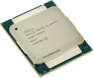 Intel Xeon E5-2603V3 1.6 GHz/6core/1.5+15Mb/85W/6.4 GT/s LGA2011-3