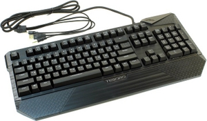  Клавиатура Tesoro Durandal Ultimate G1NL BK Black USB 104КЛ, подсветка клавиш