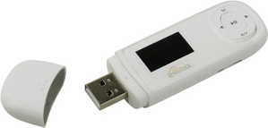 Ritmix RF-3450-4Gb White (MP3 Player, FM, 4Gb, 1