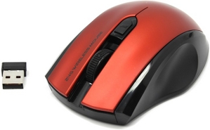 Jet.A Optical Mouse OM-U50G Red (RTL) USB 4btn+Roll, 