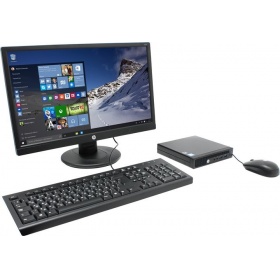 HP 260 G2 Desktop Mini + V214a Monitor 3EB88ES#ACB Cel 3855U / 4 / 500 / WiFi / BT / Win10 / 20.7