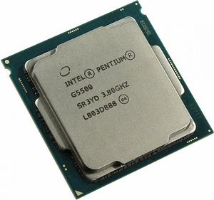 CPU Intel Pentium G5500 3.8 GHz / 2core / SVGA UHD Graphics 630 / 4Mb / 54W / 8 GT / s LGA1151