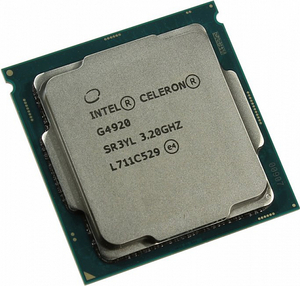 CPU Intel Celeron G4920 3.2 GHz / 2core / SVGA UHD Graphics 610 / 2Mb / 54W / 8 GT / s LGA1151