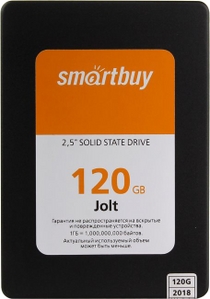 SSD 120 Gb SATA 6Gb / s SmartBuy Jolt SB120GB-JLT-25SAT3 2.5