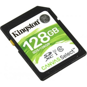 Kingston SDS / 128GB SDXC Memory Card 128Gb UHS U1
