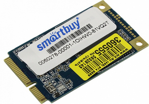 SSD 256 Gb mSATA 6Gb/s SmartBuy SB256GB-S11TLC-MSAT3 3D TLC