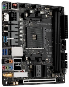ASRock B450 GAMING-ITX/AC (RTL) AM4 B450 PCI-E HDMI+DP GbLAN SATA Mini-ITX 2DDR4