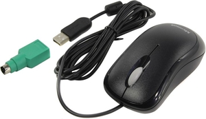 Microsoft Basic Optical Mouse ver.2.0 Black (OEM) USB&PS/2 3btn+Roll <4YH-00007>
