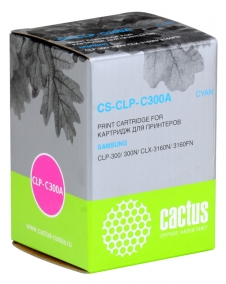  Cactus CS-CLP-C300A Cyan  Samsung CLP-300/300N, CLX-3160N/3160FN
