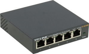 TP-LINK TL-SG105E 5-Port Gigabit Easy Smart Switch (5UTP 10/100/1000Mbps)