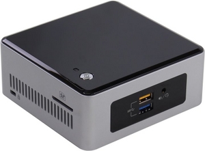 Intel NUC Kit BOXNUC5CPYH (Cel N3050, 1.6-2.16 ГГц, HDMI, D-Sub, GbLAN, SATA, 1DDR-III SODIMM)