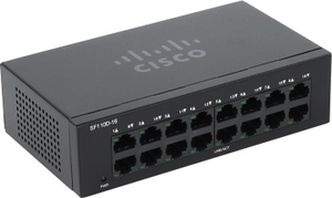 Cisco SF110D-16-EU 16-port Desktop Switch (16UTP 10 / 100Mbps)