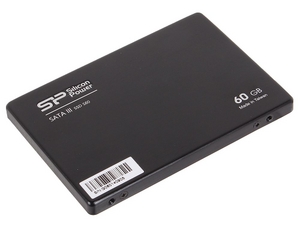  SSD 60 Gb SATA 6Gb/s Silicon Power Slim S60 SP060GBSS3S60S25 2.5