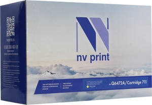 NV-Print Q6472A / Cartridge 711 Yellow  HP COLOR LJ 3505 / 3600 / 3800, Canon LBP-5300 / 5360 / 8450 / 9130 / 9170