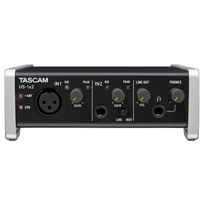 TASCAM US-1x2 (Analog 1in / 2out, 24Bit / 96kHz, USB2.0)