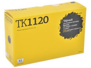 - T2 TC-K1120 Black  Kyocera FS-1060DN/1025MFP/1125MFP