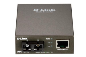 D-Link DMC-F20SC-BXD /A1A 10/100Base-TX to SM 100Base-FX  (1UTP, 1 SC)