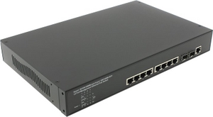 MultiCo EW-P5082L2 Managed PoE+ Switch (8UTP 10/100/1000Mbps, 2SFP)