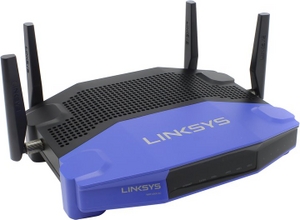 Linksys WRT1900AC Dual-Band Gigabit WiFi Router(4UTP 10/100/1000Mbps, 1WAN, USB3.0, eSATA,802.11b/g/n/ac)