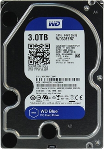 HDD 3 Tb SATA 6Gb/s Western Digital Blue WD30EZRZ 3.5
