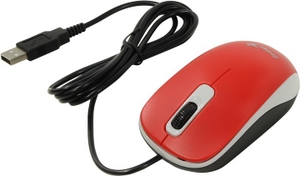 Genius Optical Mouse DX-110 Red (RTL) USB 3btn+Roll (31010116104)