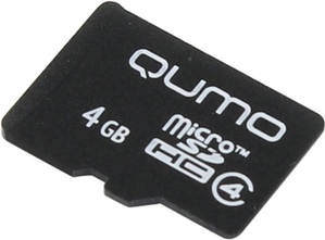   Qumo QM4GMICSDHC4NA microSDHC 4Gb Class4